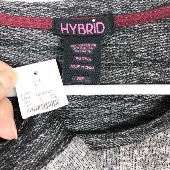 Hybrid grey sweater with 23 number graphic c21 - Picture 5 of 6